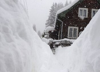 Snehová kalamita na Slovensku, v utorok 28.11.2023 sa pripravte na výdatné sneženie