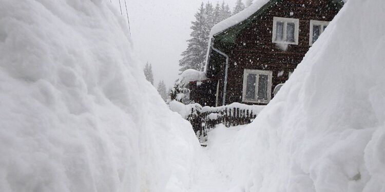 Snehová kalamita na Slovensku, v utorok 28.11.2023 sa pripravte na výdatné sneženie