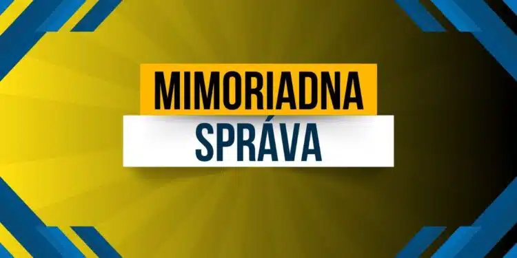 Mimoriadna správa