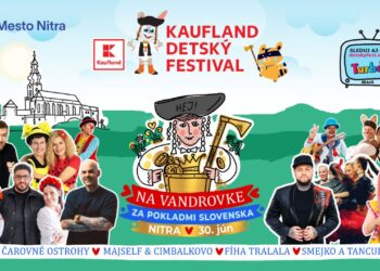 Nitra bude hostiť Kaufland Detský festival, láka na históriu a zábavu