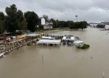 Fotogaléria: Takto vyzerá zatopená Bratislava